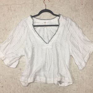 Free People Linen Blouse💛